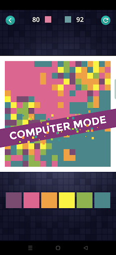 Color Flood - Gameplay image of android game