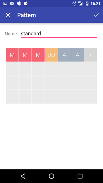 Shift.Cal - Image screenshot of android app