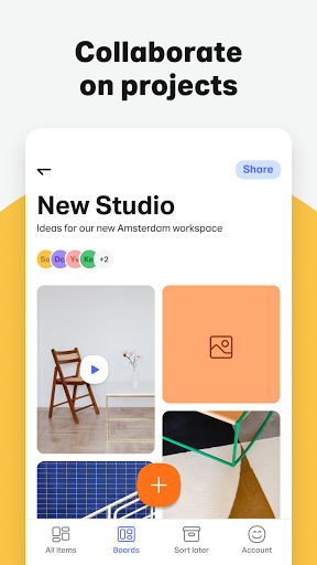 Collect: Save and share ideas - عکس برنامه موبایلی اندروید