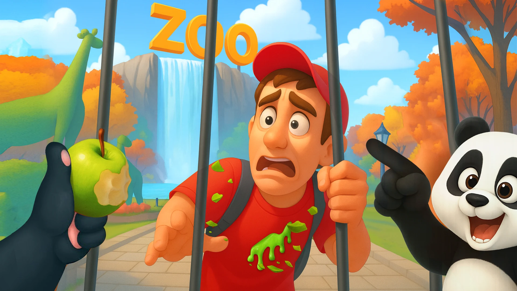 Panda Prank: Life Simulator - Gameplay image of android game