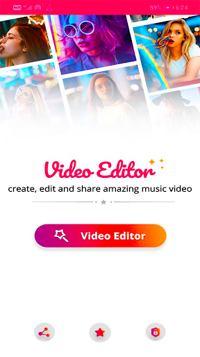 WeVideo - Video Editor - Free Video Maker MP3 Edit - عکس برنامه موبایلی اندروید