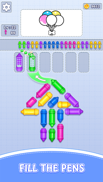 Pen Escape: Traffic Jam Puzzle - Gameplay image of android game
