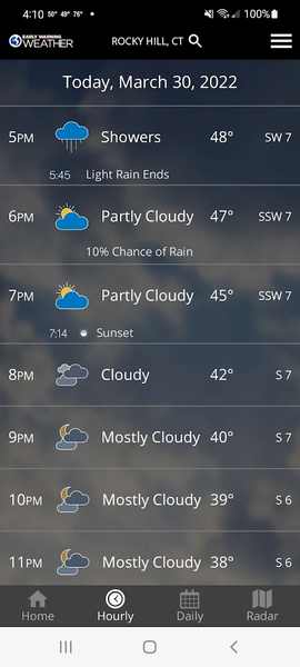 WFSB First Alert Weather - عکس برنامه موبایلی اندروید