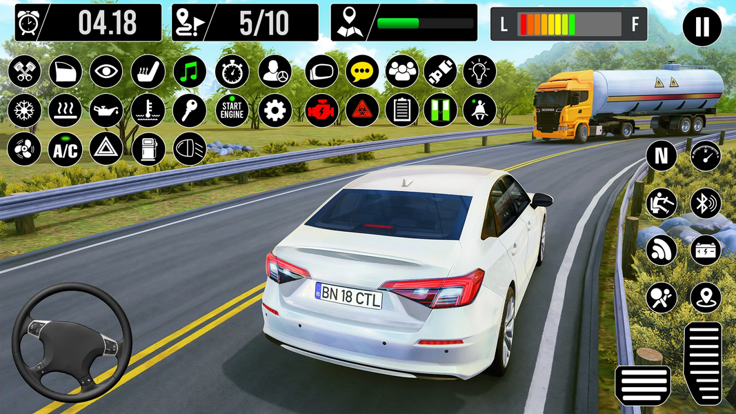 Car Games 3D: Car Driving - Gameplay image of android game