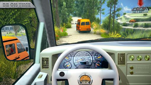 Offroad School Van Driving: Minibus Simulator 2019 - Gameplay image of android game