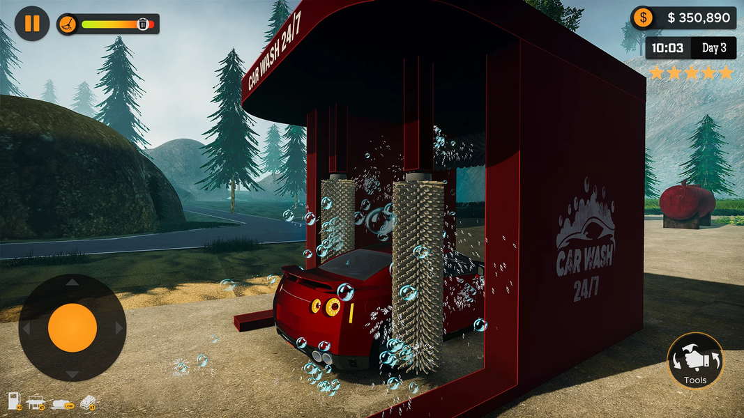 Gas Station Business Simulator - Gameplay image of android game