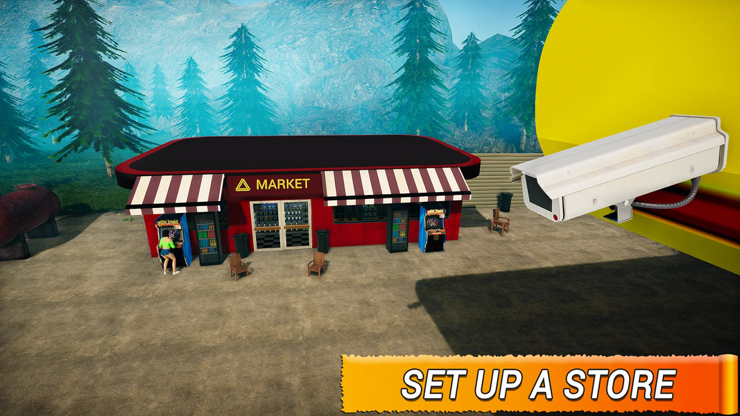 Gas Station Business Simulator - Gameplay image of android game
