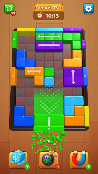 Color Wood Block Jam - عکس بازی موبایلی اندروید