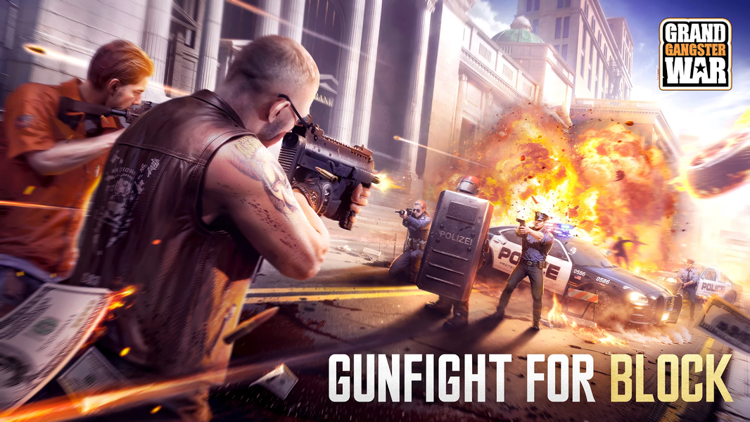 Grand Gangster War - Gameplay image of android game