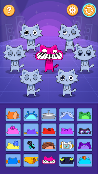 Cat Music Beat Box - Gameplay image of android game