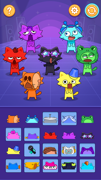 Cat Music Beat Box - Gameplay image of android game