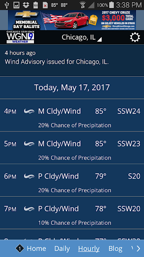 WGN Weather - Image screenshot of android app