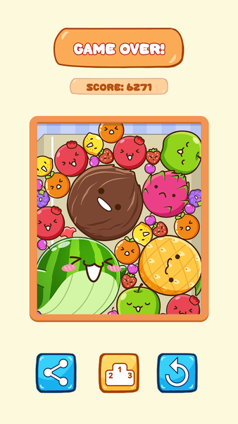 Fruit Game - Juicy Merge - عکس بازی موبایلی اندروید