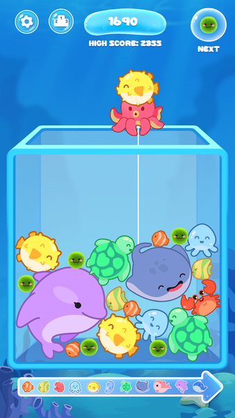 Fruit Game - Juicy Merge - عکس بازی موبایلی اندروید