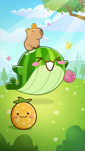 Fruit Game - Juicy Merge - عکس بازی موبایلی اندروید