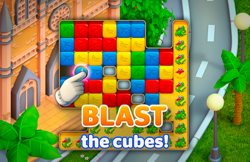 Traveling Blast: Match & Crash Blocks with Friends - Gameplay image of android game