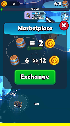 Pirate Raid - Caribbean Battle - عکس بازی موبایلی اندروید