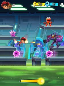 BoBoiBoy Galaxy Run: Fight Aliens to Defend Earth! - Gameplay image of android game