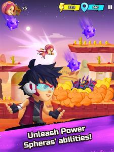 BoBoiBoy Galaxy Run: Fight Aliens to Defend Earth! - Gameplay image of android game