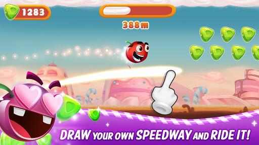 Sweet Racer - Draw & Slide in Candyworld! - Image screenshot of android app