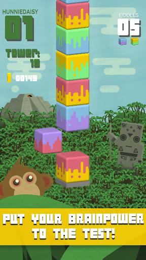 Towersplit: Stack & match colors to score! - Image screenshot of android app