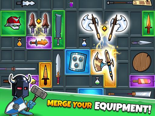 Overloot – Loot, Merge & Manage your gear! - Gameplay image of android game