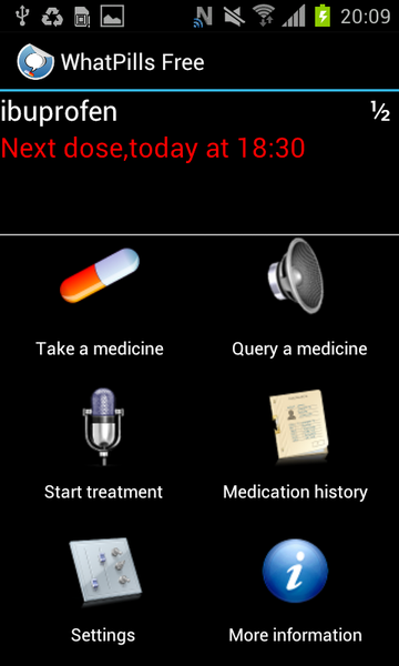 NFC Talking Pill Reminder - Image screenshot of android app