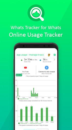 Whats Tracker Lastseen tracker - Image screenshot of android app