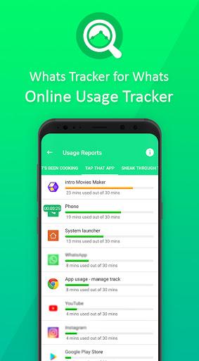 Whats Tracker Lastseen tracker - Image screenshot of android app