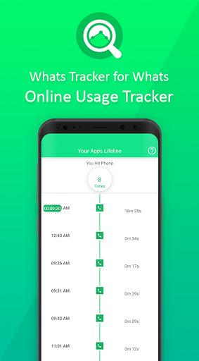 Whats Tracker Lastseen tracker - Image screenshot of android app
