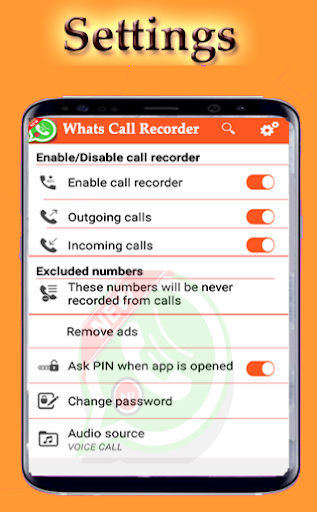 Whats Call Recorder New - عکس برنامه موبایلی اندروید
