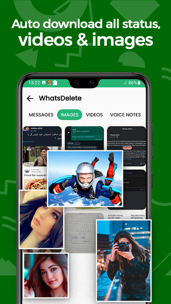 Recover Deleted Messages - عکس برنامه موبایلی اندروید