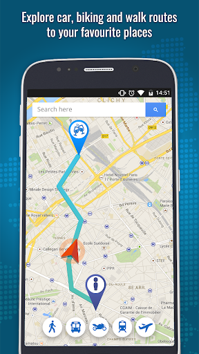 Local Maps:Directions, Transit, Navigate & Explore - عکس برنامه موبایلی اندروید