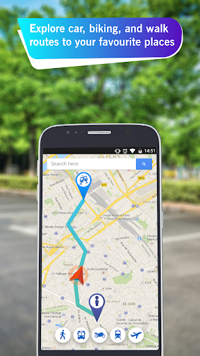 Local Maps:Directions, Transit, Navigate & Explore - عکس برنامه موبایلی اندروید