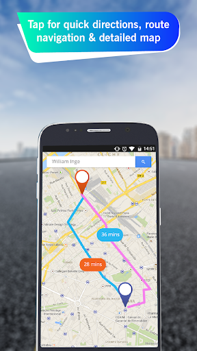 Local Maps:Directions, Transit, Navigate & Explore - عکس برنامه موبایلی اندروید