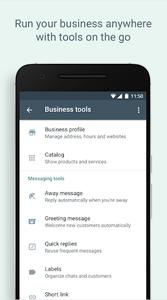 WhatsApp Business - Image screenshot of android app