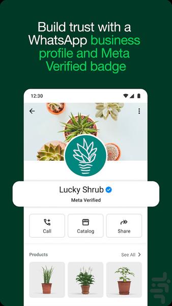 WhatsApp Business - Image screenshot of android app