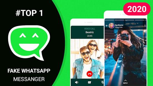 Fake Chat for Whats up - Forgery Chat Post - Image screenshot of android app