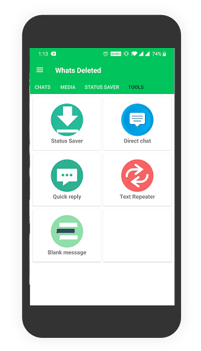 Recover Deleted Messages - Recovery Message, Media - Image screenshot of android app