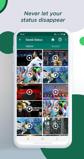WhatsAssist: Status Saver App - عکس برنامه موبایلی اندروید