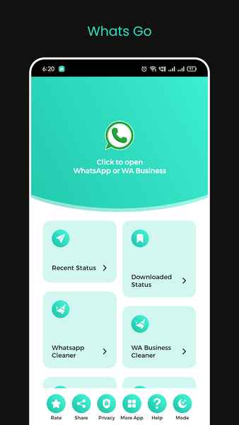 Whats Go - Saver, Cleaner - Image screenshot of android app