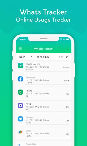 Whats tracker for Watsap - Image screenshot of android app