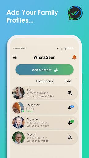 WhatsSeen: Last Seen Tracker - Image screenshot of android app