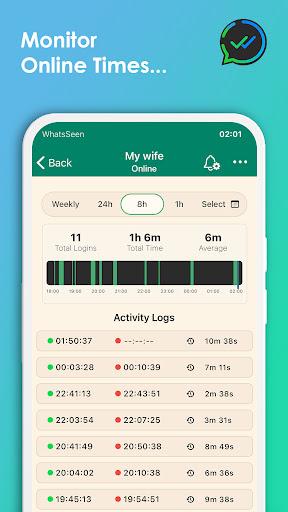 WhatsSeen: Last Seen Tracker - Image screenshot of android app