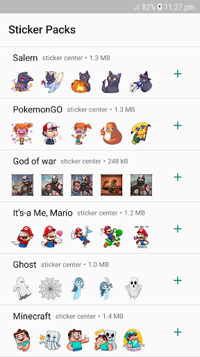 Sticker Center for WhatsApp Stickers Apps - Image screenshot of android app