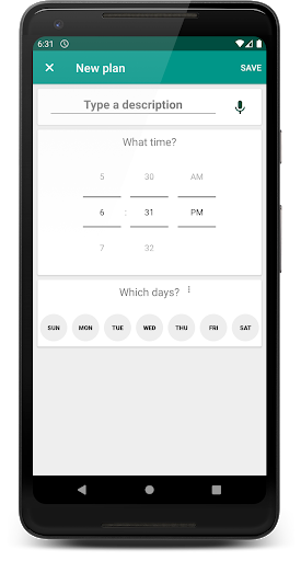 Weekly Planner - عکس برنامه موبایلی اندروید