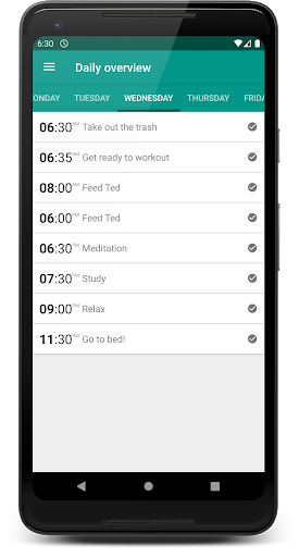Weekly Planner - Image screenshot of android app