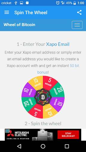 Wheel of Bitcoin - عکس بازی موبایلی اندروید