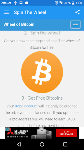 Wheel of Bitcoin - عکس بازی موبایلی اندروید