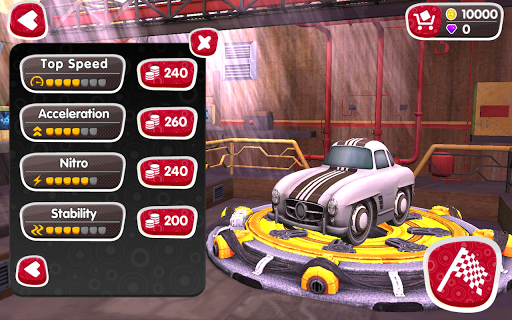 Turbo Wheels - Gameplay image of android game